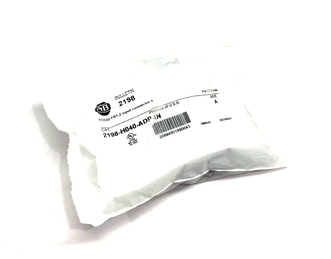 NEW ALLEN-BRADLEY SER. A KINETIX 5500 SHARED BUS CONNECTOR KIT 2-IN