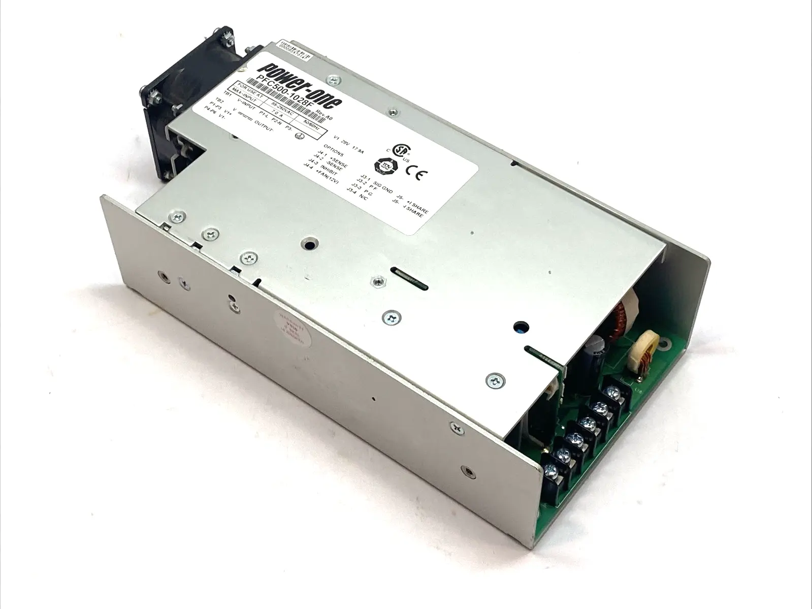 Used Power-One Rev. A0 Power Supply 28V 500W 17.9A DC Power Supplies Michigan US | Maverick Industrial Sales #1393309