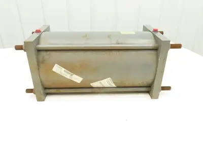 Miller LA53H4N Pneumatic Air Cylinder 8" Bore 13-11/16" Stroke 1"Rod 150psi