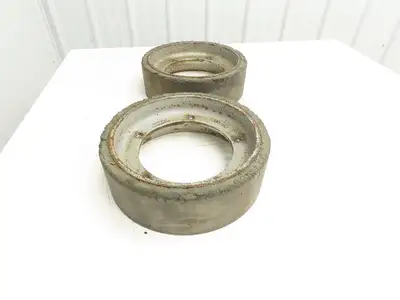 Solideal 994012810 Solid Tire And 5 Bolt Rim 323X100 From JLG 10MSP Lot of 2