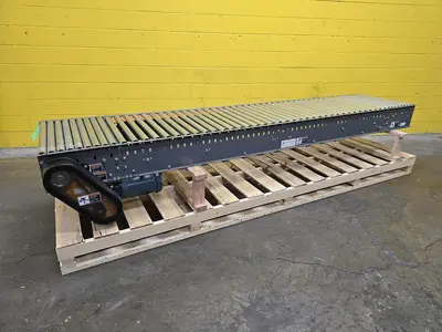 New | in-Stock 2018 INTELLIGRATED LIVE ROLLER CONVEYOR - V-BELT Roller Conveyors Wisconsin US | Packer City Sales #1297883