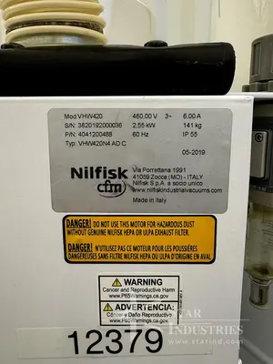 Used NILFISK VHW420 Dust Collectors | Star Industries #1253801