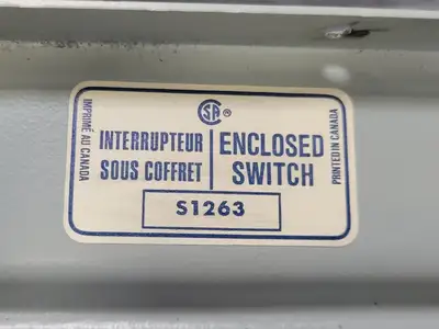Used FEDERAL PIONEER 1336 Switchgears British Columbia CA | Lenmark #242151