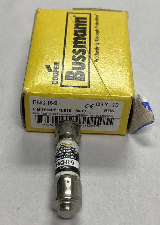 New | in-Stock COOPER BUSSMANN FNQ-R-9 Miscellaneous Equipment (Electrical & Power) Ohio US | Surplus Asset Holdings #1235278