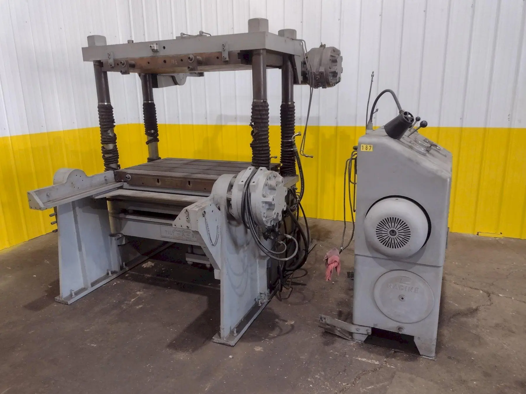 30" x 50" x 32" SANDERS TILT-A-DIE DIE HANDLER FLIPPER SPOTTING PRESS: STOCK #19531