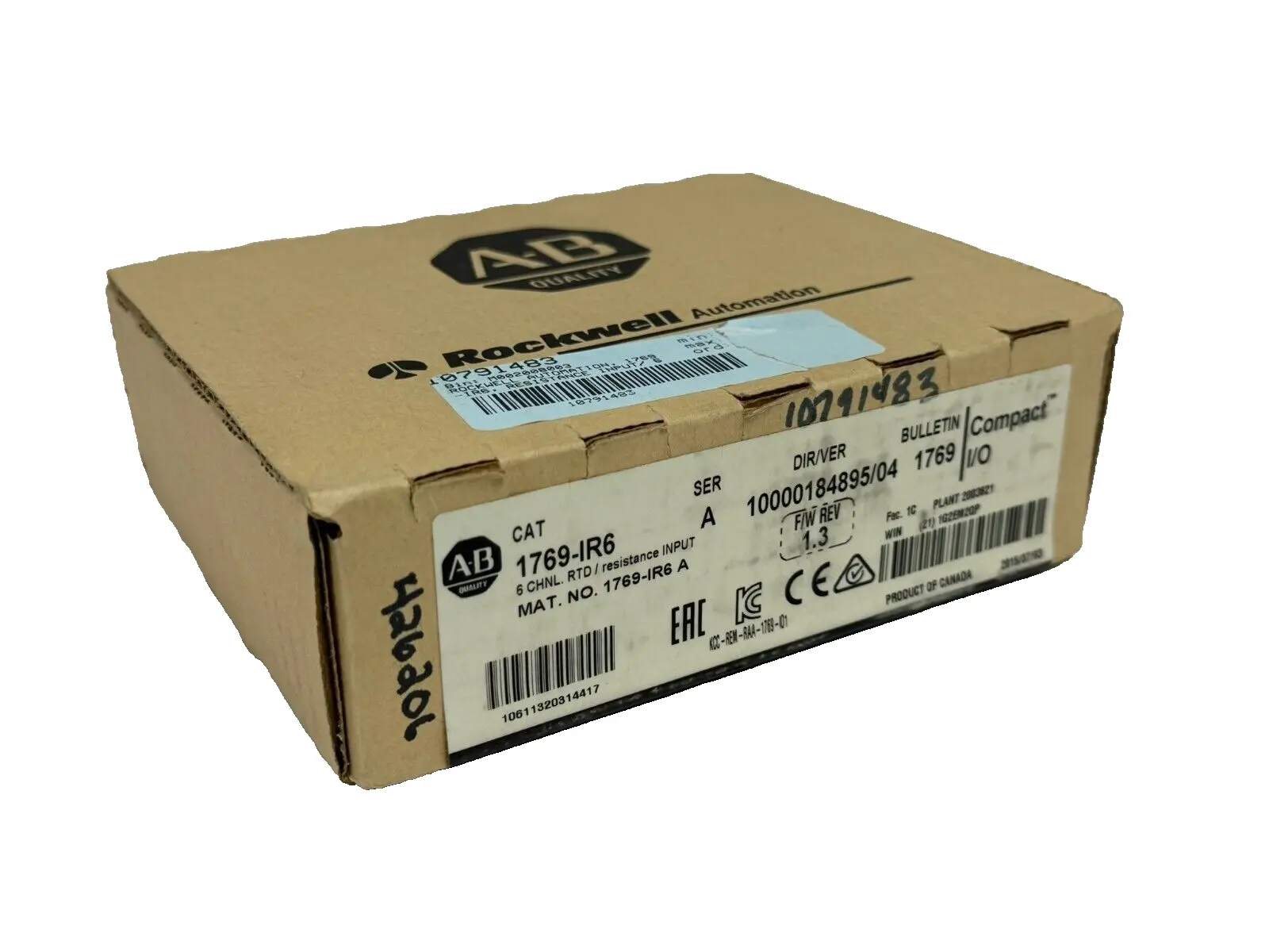 NEW ALLEN-BRADLEY 1769-IR6