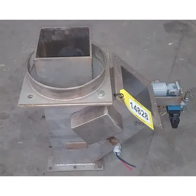 Used 6" Stainless Steel Diverter Valve