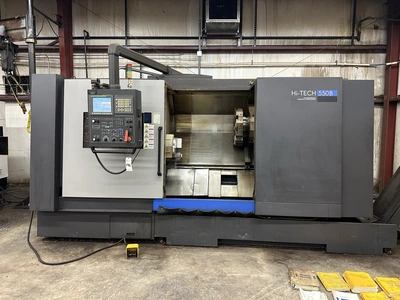 Used 2013 HWACHEON HI-TECH 550B CNC Lathes Texas US | Revelation Machinery #1470744