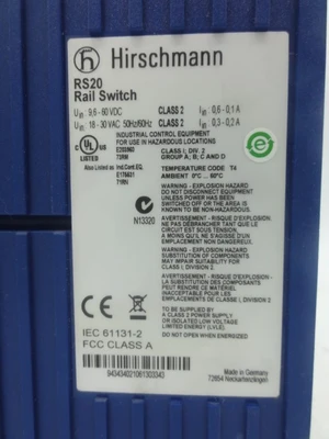 USED HIRSCHMANN RS20-0800T1T1SDAEHH03.0.01