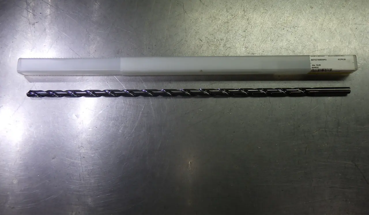 Kennametal 10mm Coolant Thru 40xD Carbide XL Drill B275Z10000HPG KCPK20 (LOC2135B)