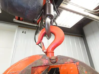 CM Cyclone 1 Ton 2000Lb Manual Chain Fall Hand Hoist 8' 6" Lift