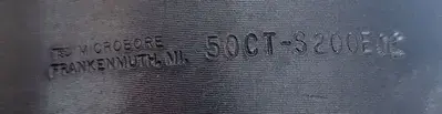 USED MICROBORE 50CT-S200E02