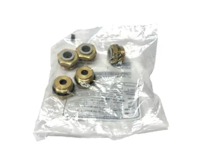 KQ2H10-U04A | SMC  Pneumatic One-Touch Fitting 10mm Tube O.D. 1/2" Thread 5-PACK - New