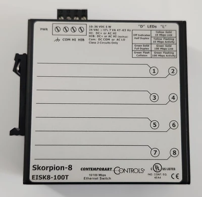 USED Contemporary Controls EISK8-100T