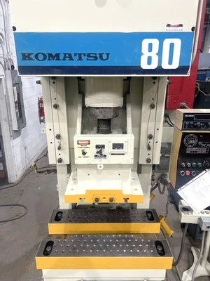 USED 1986 KOMATSU PRESSES KOMATSU OBS80-3 PRESS