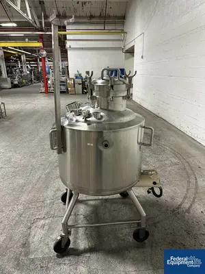 USED Northland 40 Gal Northland Jacketed Receiver Tank, 316 S/S, 55/70#
