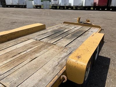 1993 Assembled 15’ Tandem Axle Equipment Trailer
