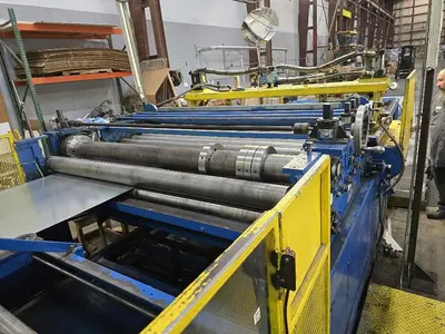 60" x . 060" x 40,000 Lbs. Iowa Precision Multi-Blanking Line