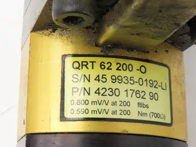 Atlas Copco QRT 62 200-O Servo Nutrunner 3/4" Drive Offset 4230 1705 80