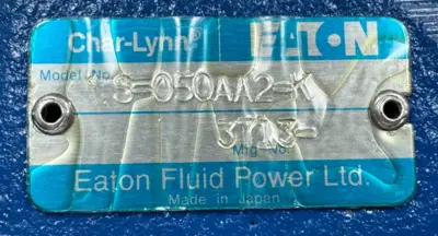NEW EATON / CHAR-LYNN S-050AA2-K HYDRAULIC PUMP S050AA2K