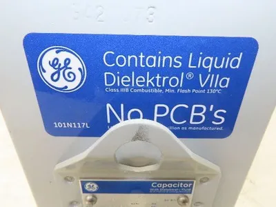 GE 54L526WC70 Dielektrol Capacitor 8.12µF 7200v 1ph 95kV BIL 150kVAr
