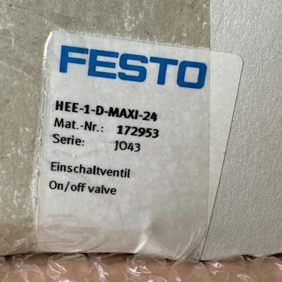 NEW Festo HEE-1-D-MAXI-24-NPT