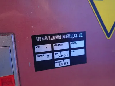 Used 1993 KAO MING KM40S Tool & Cutter Grinders Ohio US | HGR 24 #1083677