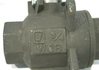 NEW JAMESBURY 4500 CWP BALL VALVE 3/4"