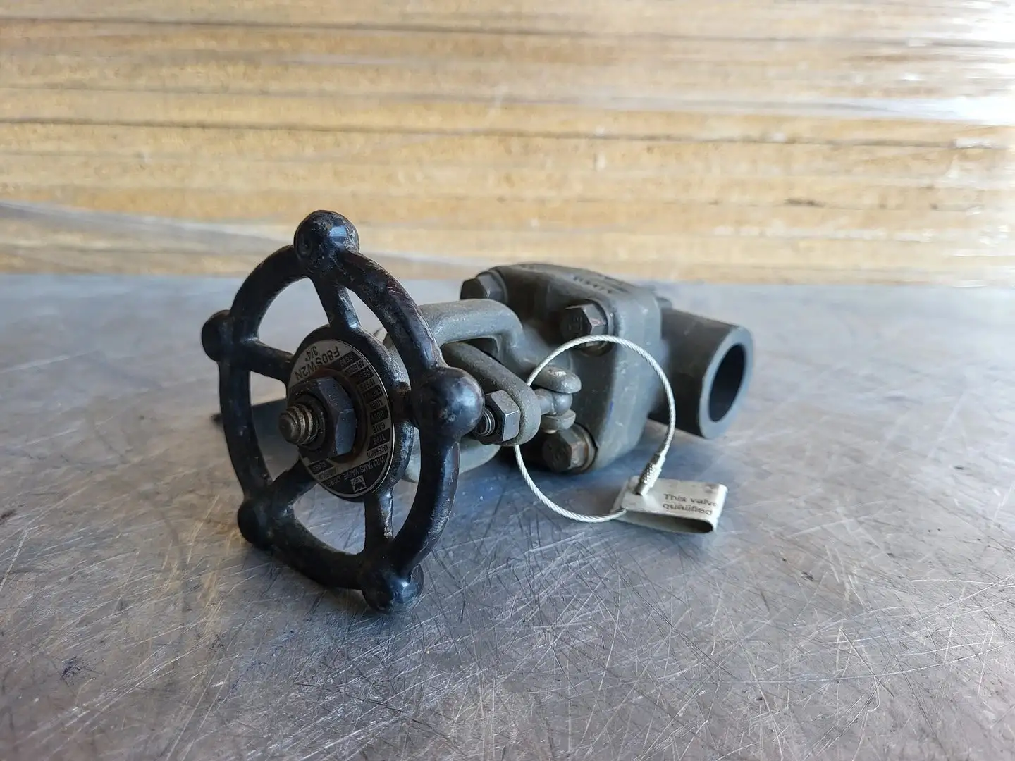 3/4" Class 800 Gate Valve B16.34