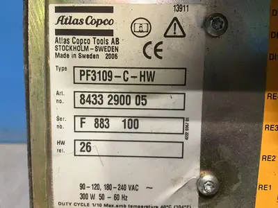 Used 2006 ATLAS COPCO PF3109CHW Electronic Assembly Tools Ohio US | HGR 24 #1515732