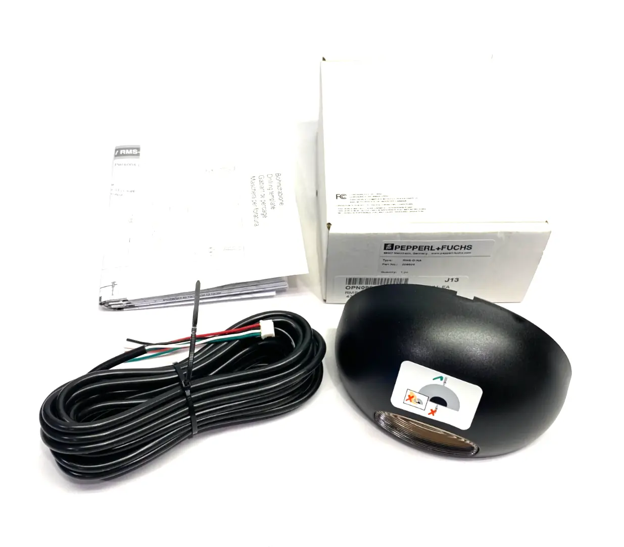 USED PEPPERL+FUCHS RADAR SENSOR, MICROWAVE MOTION SENSOR 208606