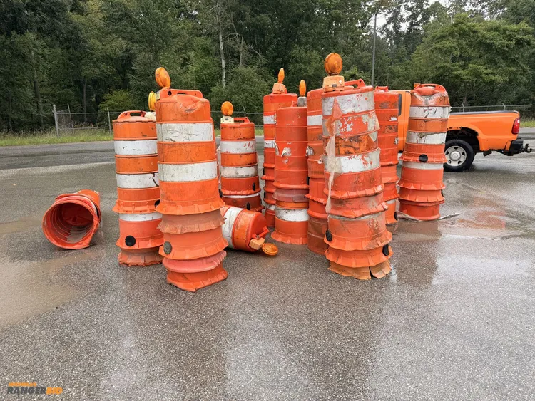 Used LARGE QUANTITY OF CONSTRUCTION BARRELS _UNKNOWN_ Misc Construction Attachements Michigan US | Miedema Asset Management Group #1410913
