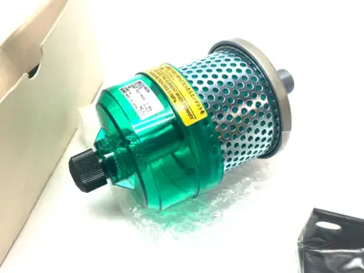 NEW SMC PNEUMATIC EXHAUST CLEANER 3/8" NPT W/ BRACKET