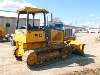 Used 2007 DEERE 550J LT Crawler Dozers New York US | Beck Equipment #1509287