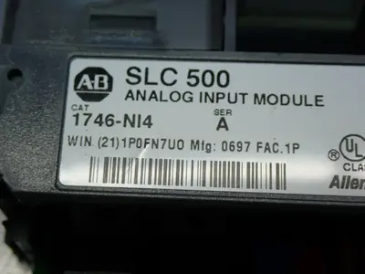 Used ALLEN BRADLEY 1746NI4 PLC Input & Output Ohio US | HGR 24 #1150815
