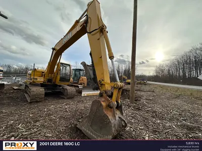 Used 2001 DEERE 160C LC Excavators Pennsylvania US | Proxy Equipment #1380504