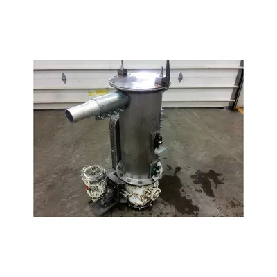 Used 10x12 Semco Rotary Airlock valve with Dual Shaft Agitated lump breaker