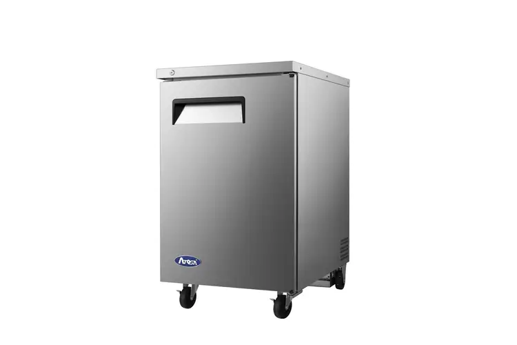 New | in-Stock Atosa New Atosa MBB23GR 23" Back Bar Beer & Beverage Cooler (Stainless Exterior) Bottle Coolers Illinois US | Falcon Restaurant Supply #1375574