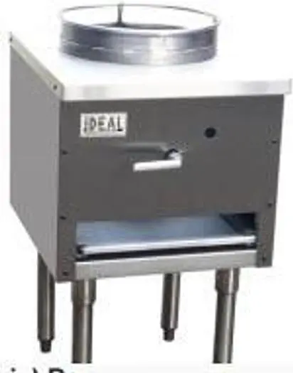 Gas stock pot with wok ring