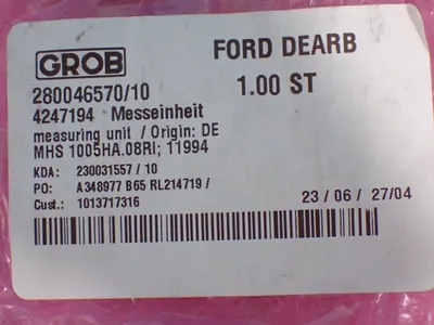 New | in-Stock GROB MHS1005HA1440 Linear Encoders Ohio US | HGR 24 #1129882