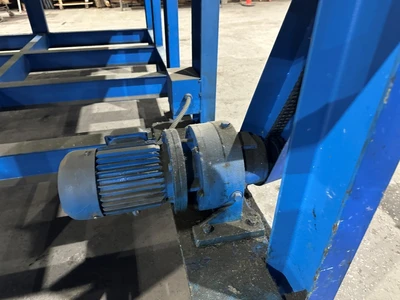 78" X 116" POWERED PLATE FEED CONVEYOR - 4"D