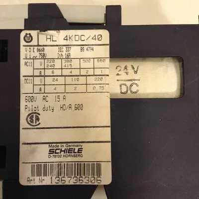 USED SCHIELE HL4KDC40