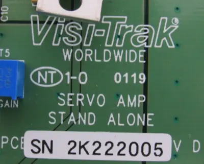 NEW VISI TRAK MVO-06596 CIRCUIT BOARD MVO06596