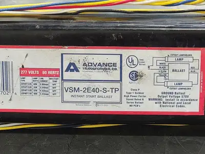 USED ADVANCE TRANFORMER CO VSM-2E40-S-TP