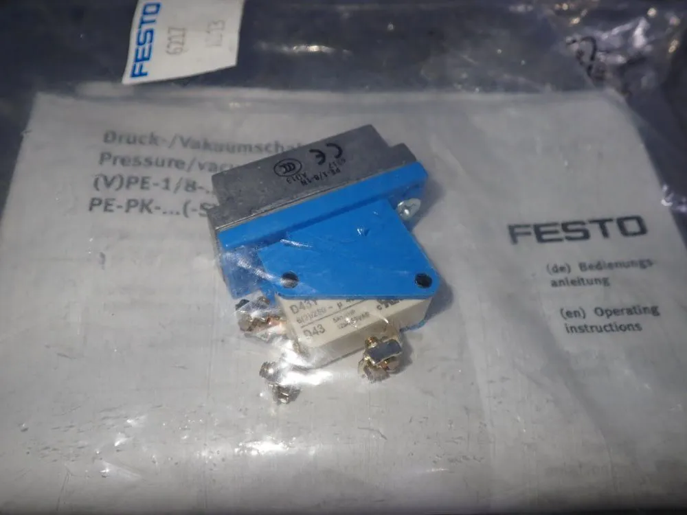 New | in-Stock FESTO D431 Relays & Switches | HGR 24 #739168