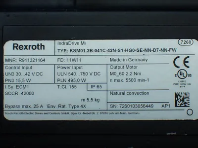 USED REXROTH R911321164