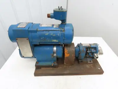 Reeves X-V 053 Moto Drive 38:1 Reducer Variable Speed 12-126 RPM Tuthill 5A Pump