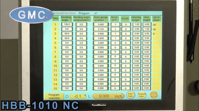 2025 GMC HBB-1010NC CNC Folders | Punch Press and Shear (6)