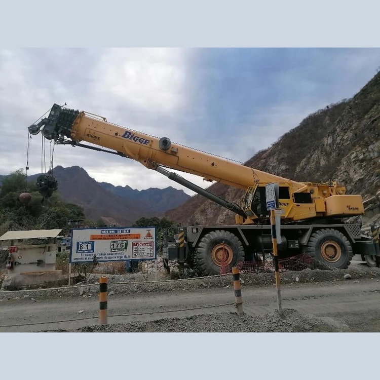 Used GROVE RT9150E Rough Terrain Cranes British Columbia CA | Savona Equipment LTD #1167807