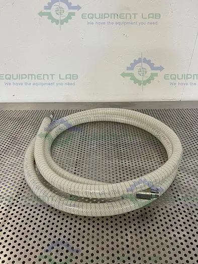 Used SANI TECH STHT-WR-0750 144" SILICONE HOSE W/ 3/4" SANITARY FITTING Hoses | Equipment Lab #486841